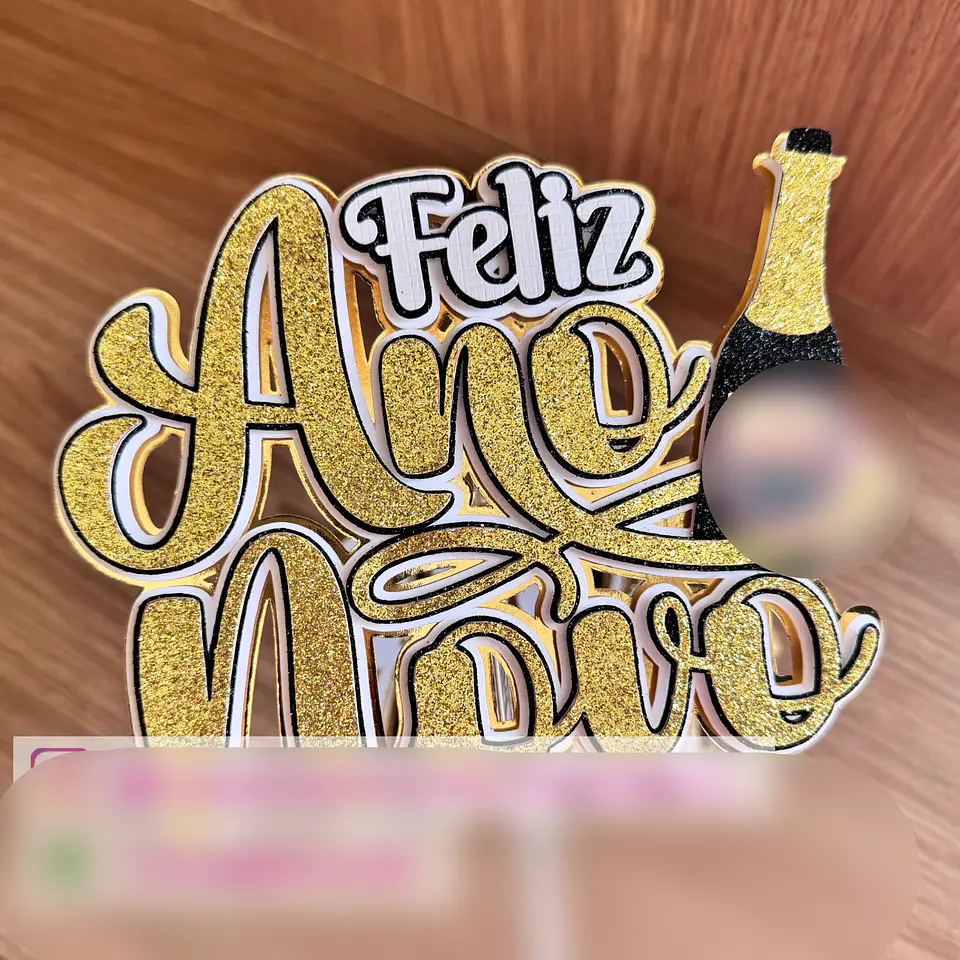 Arquivo Topo de Bolo Feliz Ano Novo 1