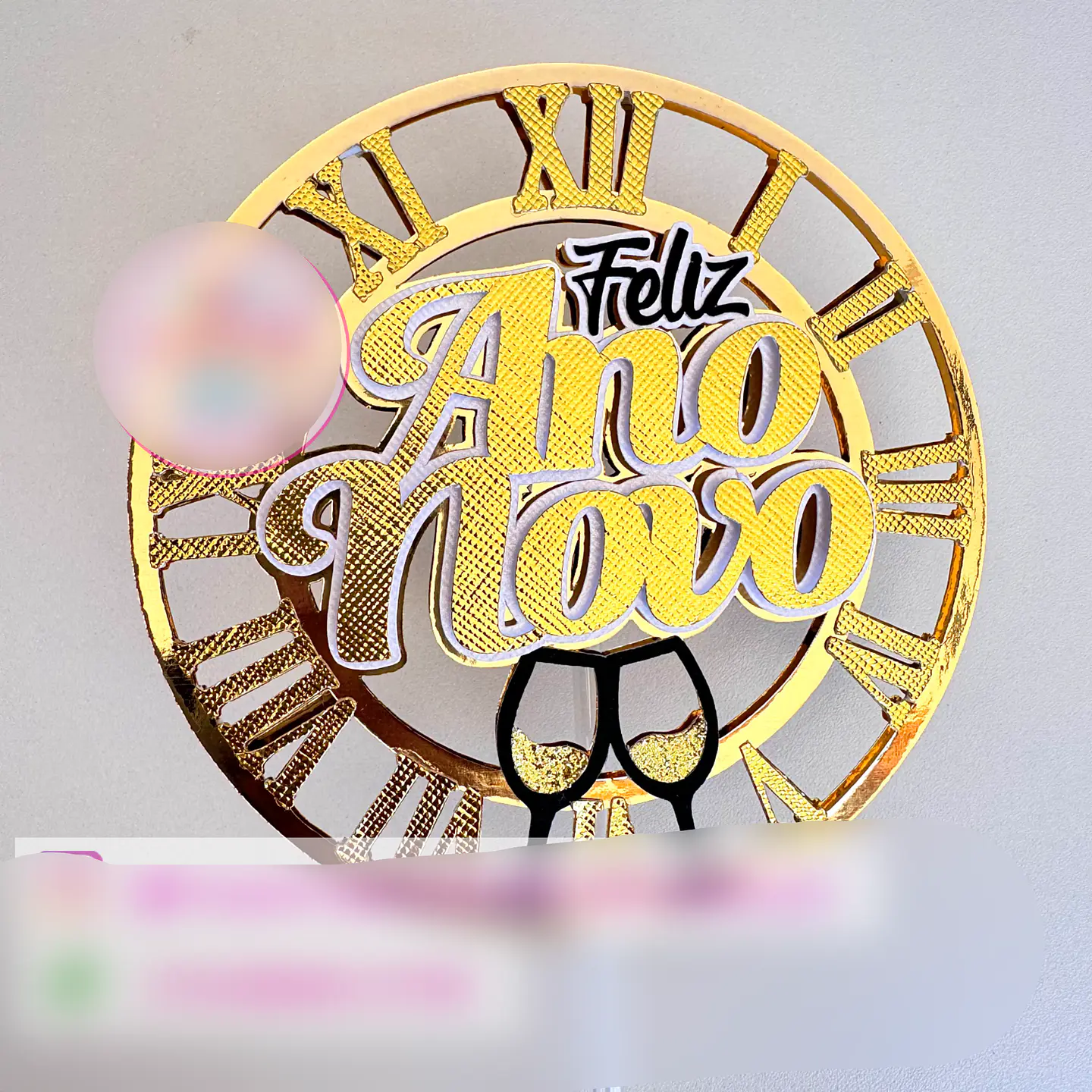 Arquivo Topo de Bolo Feliz Ano Novo 1