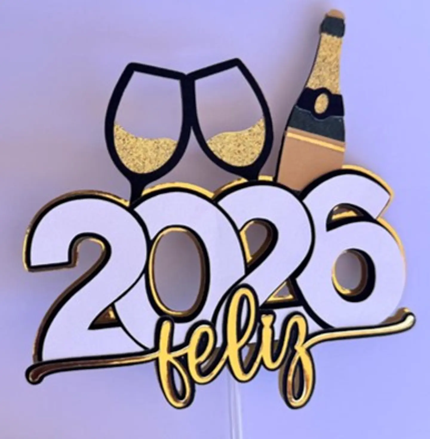 ARQUIVO TOPOS DE BOLO ANO NOVO 2026 COMBO 6
