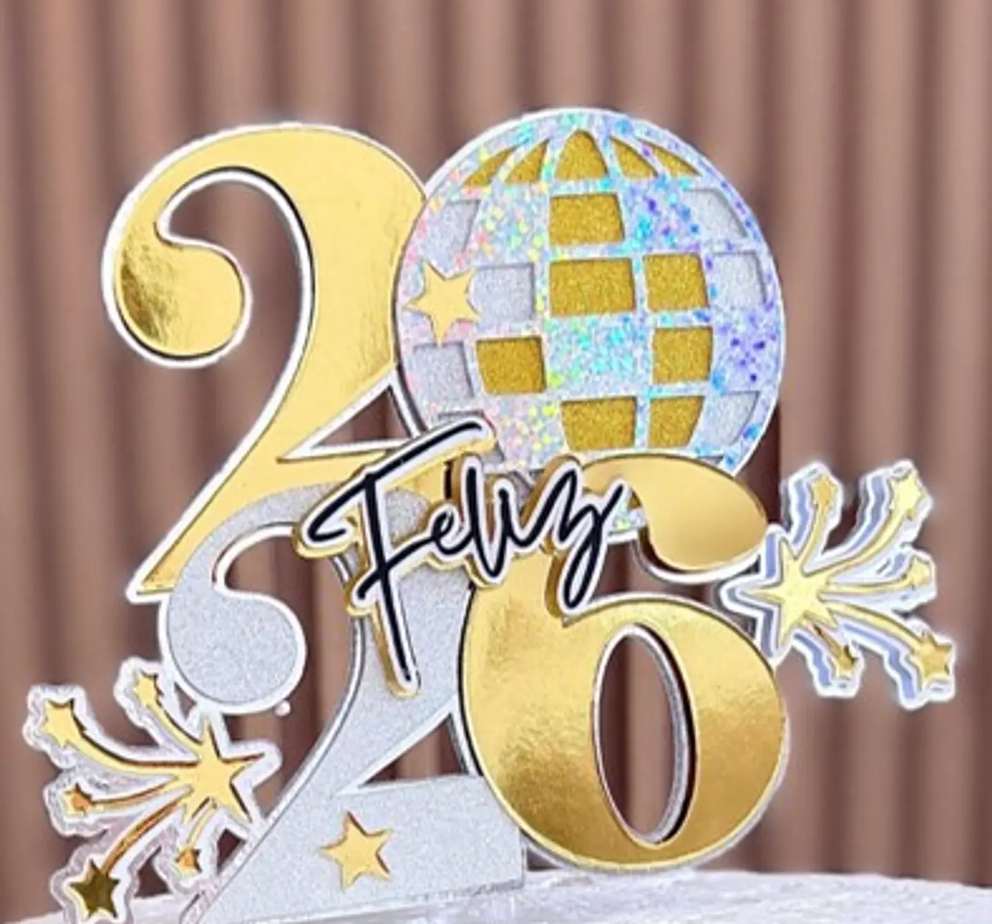 ARQUIVO TOPOS DE BOLO ANO NOVO 2026 COMBO 13