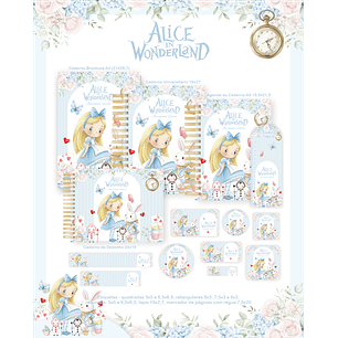Arquivo Combo Alice no País das Maravilhas - Pamella