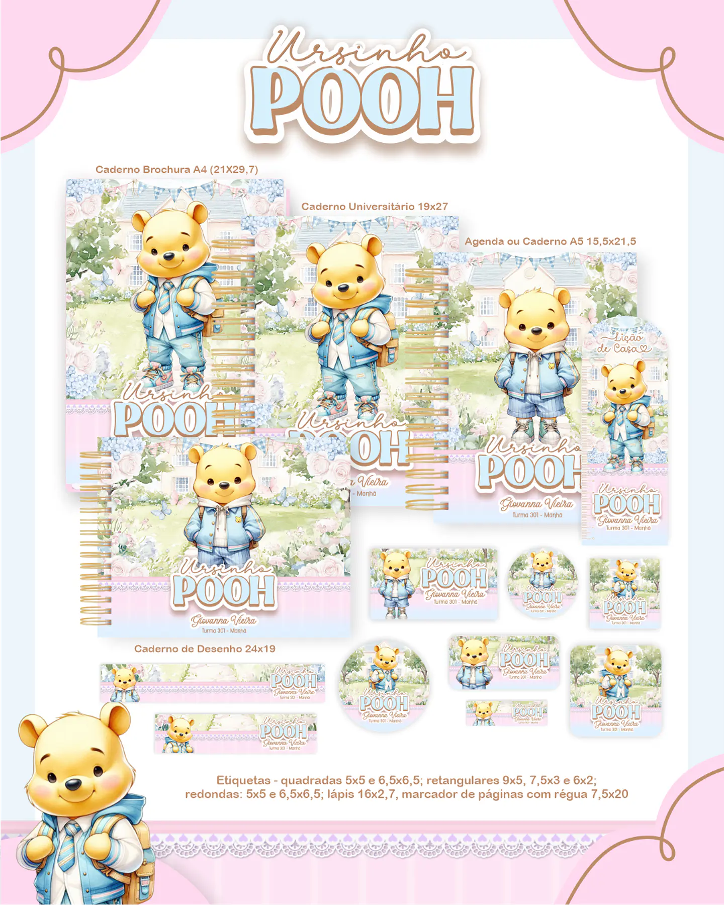 Arquivo Combo Ursinho Pooh - Pamella 1