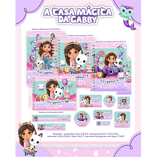Arquivo Combo A Casa Mágica da Gabby - Pamella