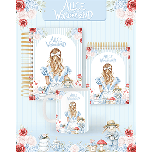 Arquivo Encadernação 2026 Alice no País das Maravilhas - PAMELLA