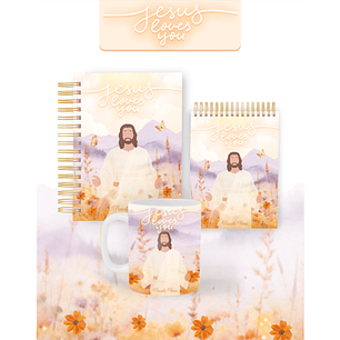 Arquivo Encadernação 2026 Jesus Loves You - PAMELLA