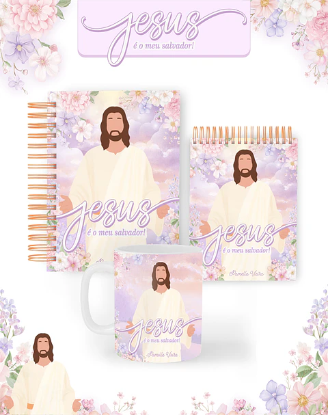Arquivo Encadernação 2026 Jesus meu salvador - PAMELLA