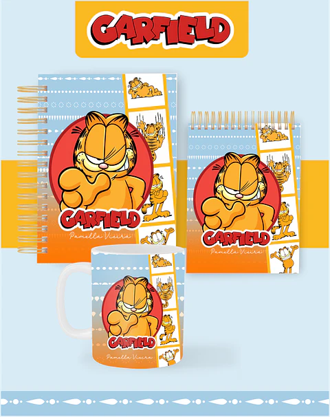 Arquivo Encadernação 2026 Garfield - PAMELLA