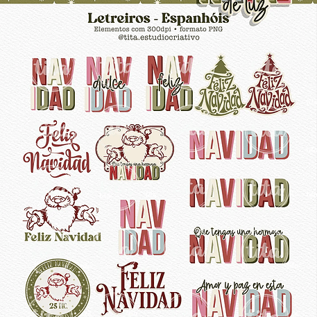 Arquivo Natal de Luz Combo 01 - Tita 5