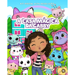 Kit Digital A Casa Mágica da Gaaby - MK Criativos