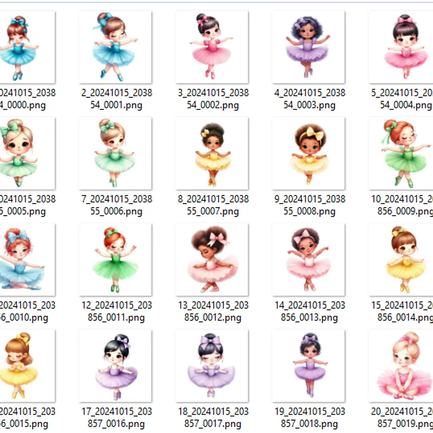 Kit Digital Bailarina Aquarela - MK Criativos 2