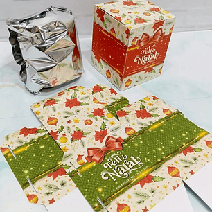 Arquivo Natal Caixa Mini Panetone - Kif
