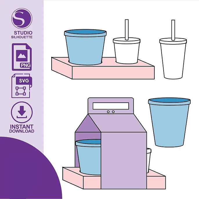 Arquivo de Corte Kit Cinema 1 - Criar Bv 1