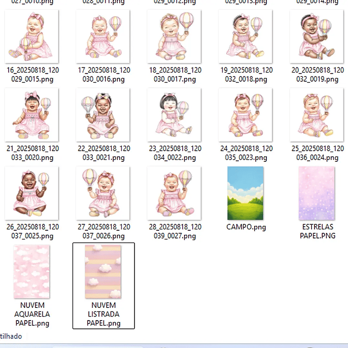 Kit Digital O Tempo Voa Feminino - MK Criativos 3