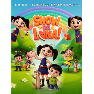 Kit Digital Show da Luna - MK Criativos