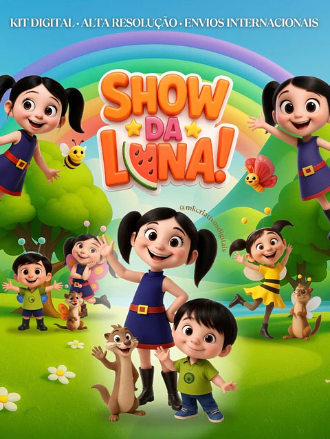 Kit Digital Show da Luna - MK Criativos