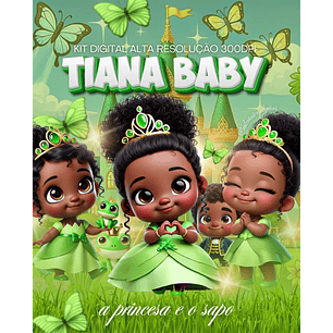 Kit Digital Tiana Baby - MK Criativos