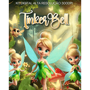 Kit Digital Tinker Bell Adulta - MK Criativos