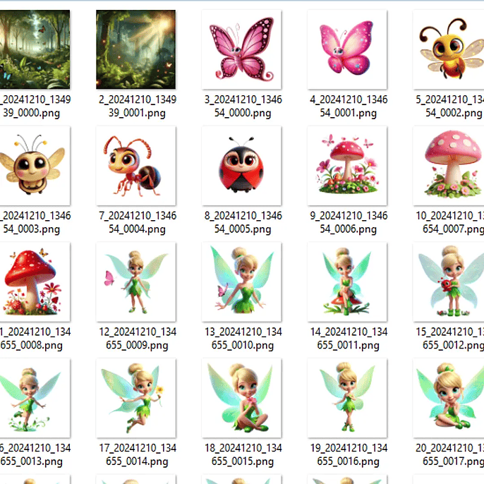 Kit Digital Tinker Bell Adulta - MK Criativos 3