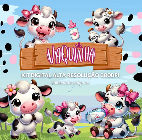 Kit Digital Vaquinha - MK Criativos