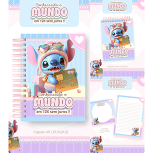 Arquivo Combo Financeiro Stitch - Pamella