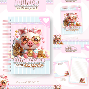 Arquivo Combo Financeiro Porquinho - Pamella