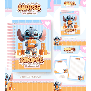 Arquivo Combo Financeiro Stitch Shopee - Pamella
