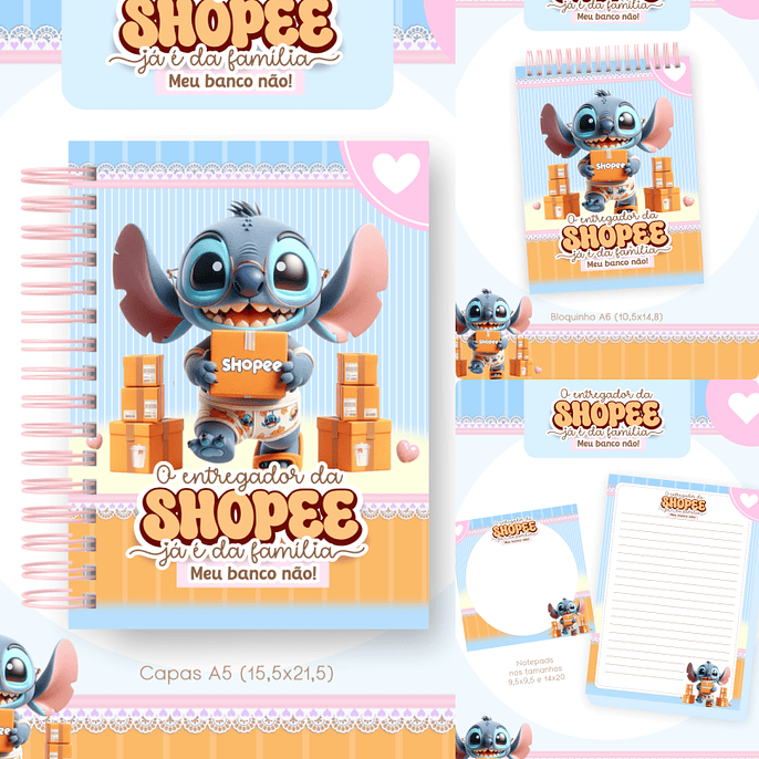 Arquivo Combo Financeiro Stitch Shopee - Pamella 1