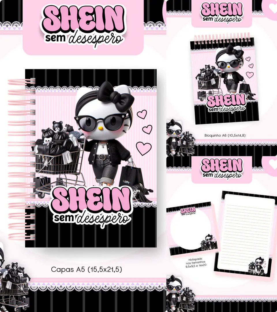 Arquivo Combo Financeiro Hello Kitty Shein - Pamella 1