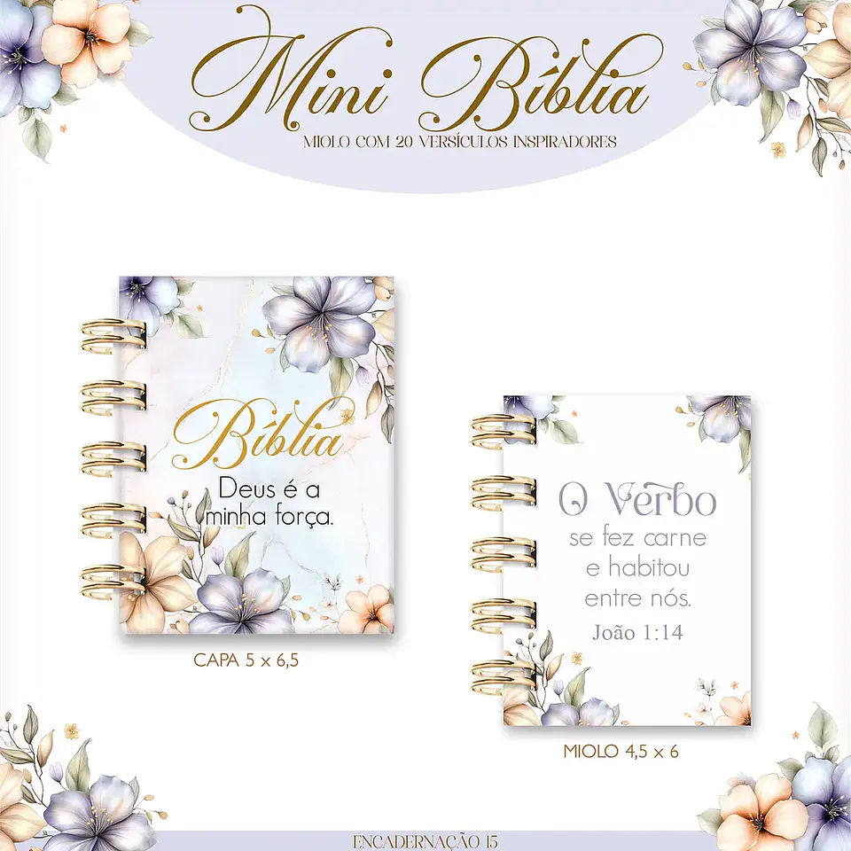 Arquivo Mini Bíblias - Lina 9
