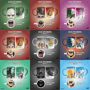 Arquivo Canecas Bocão Personagens 7 - Guati