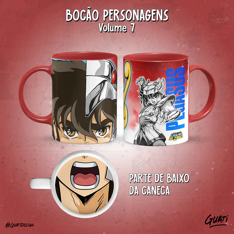 Arquivo Canecas Bocão Personagens 7 - Guati 4