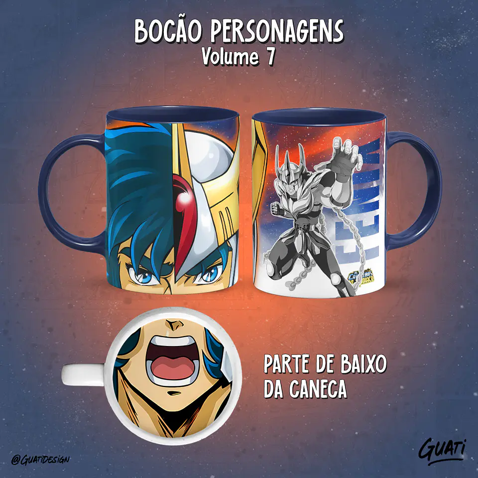 Arquivo Canecas Bocão Personagens 7 - Guati 5
