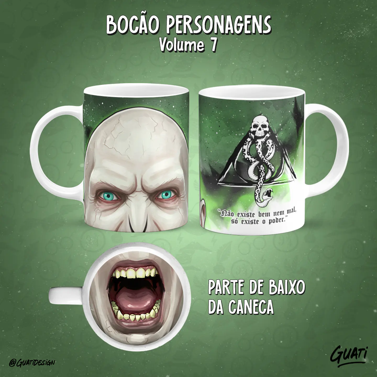 Arquivo Canecas Bocão Personagens 7 - Guati 6