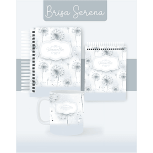 Arquivo Combo Encadernação Brisa Serena 2026 - Pamella