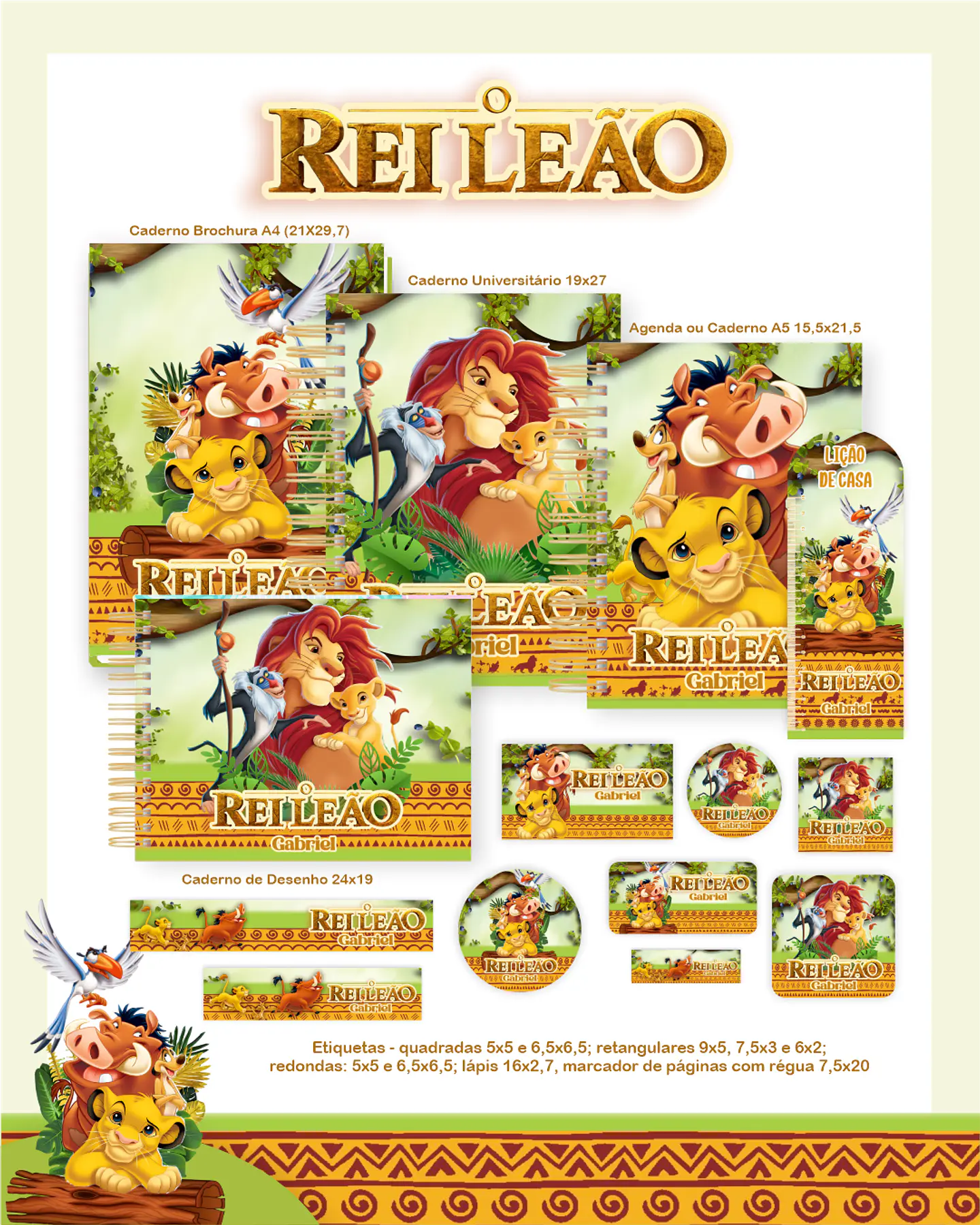 Arquivo Combo O Rei Leão - Pamella 1
