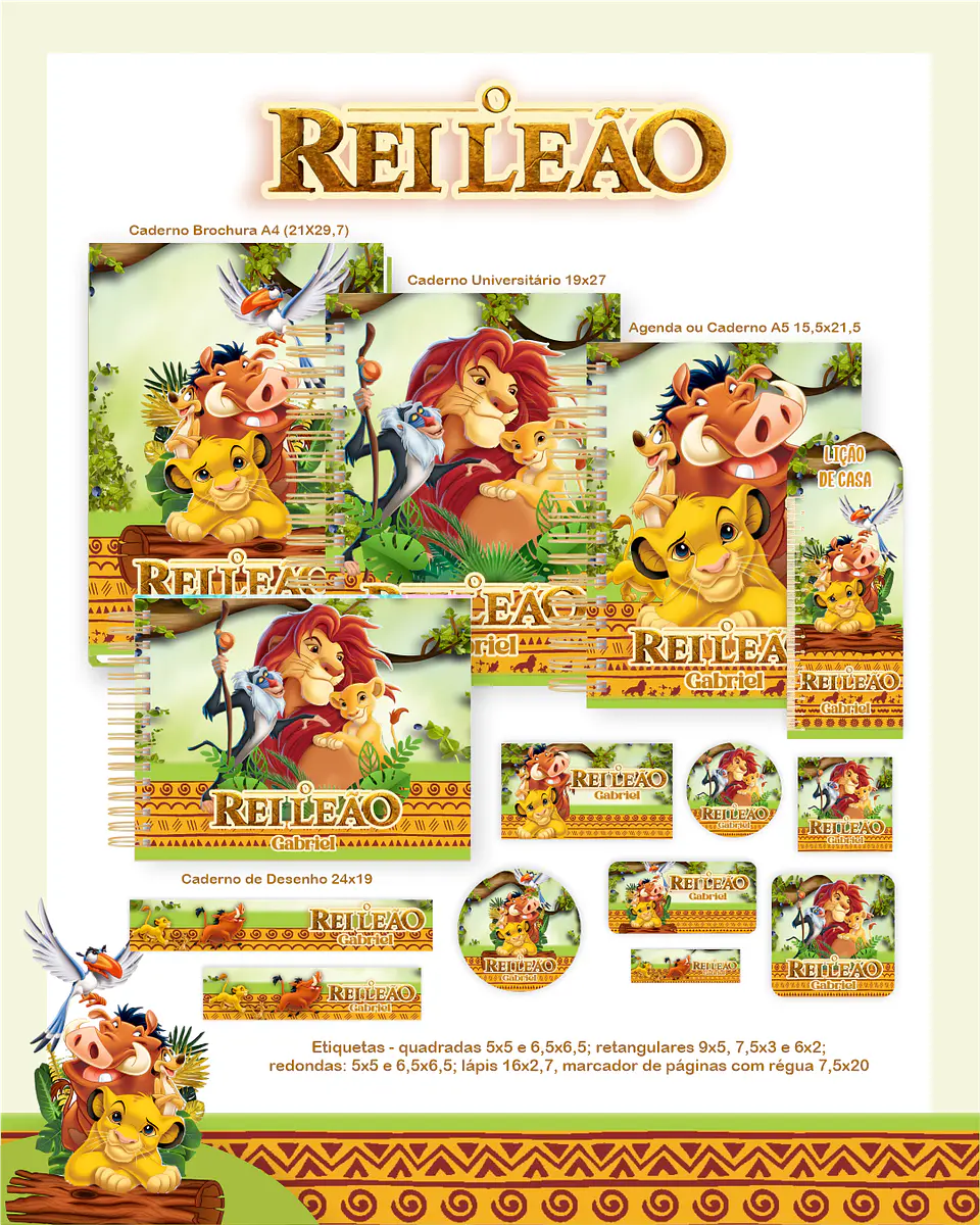 Arquivo Combo O Rei Leão - Pamella 1