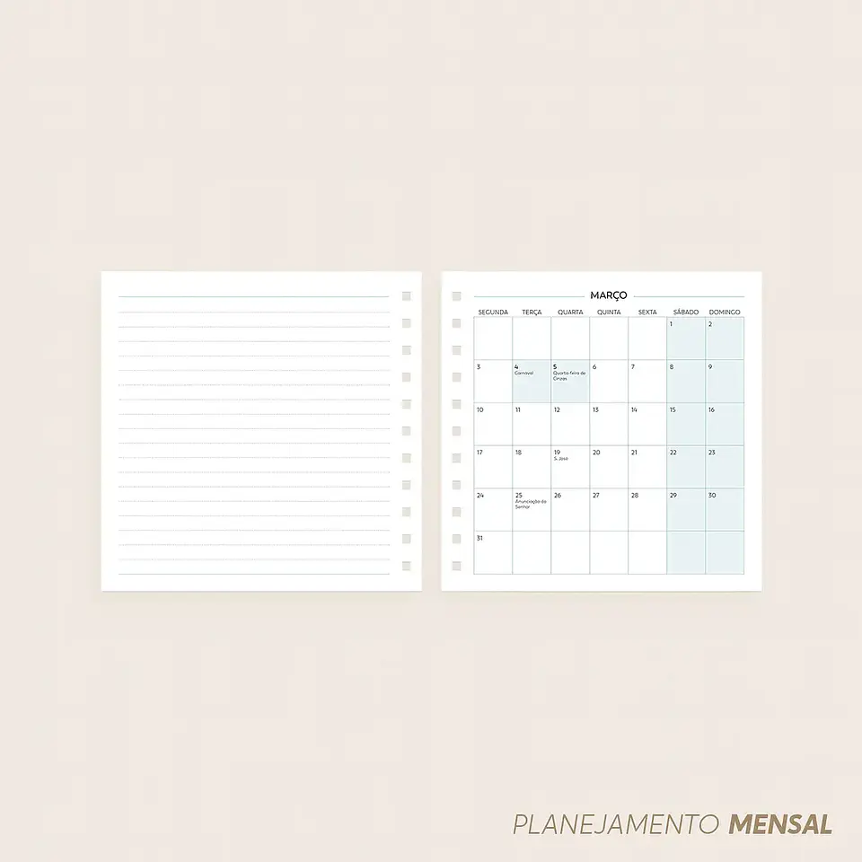 Arquivo Combo Agenda Católica 2026 Datada A5 e Mini - Nilmara 12