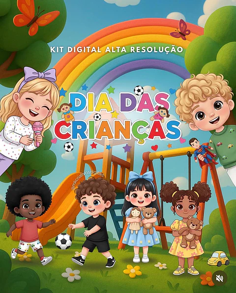 Kit Digital Dia das Crianças - MK Criativos