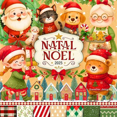 Arquivo Coleção Natal Noel 2025 - Ana Flor