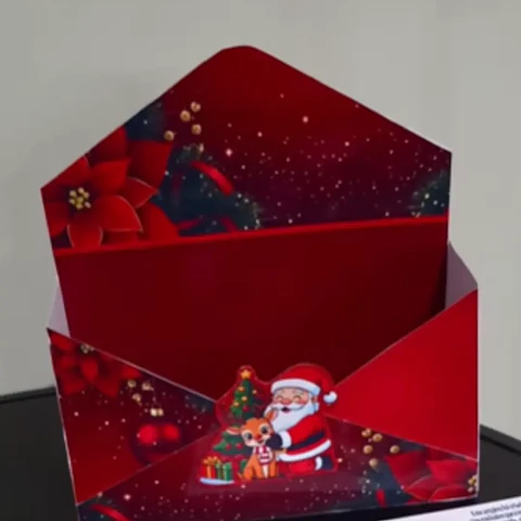Arquivo Caixa Envelope G Natal - Diy Presentes