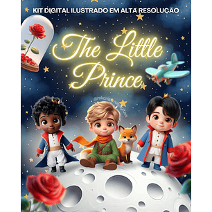 Kit Digital O Pequeno Príncipe com Mascotes - MK