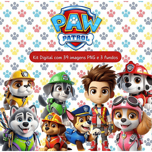 Kit Digital Patrulha Canina - MK