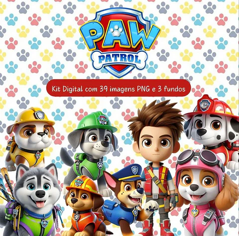 Kit Digital Patrulha Canina - MK