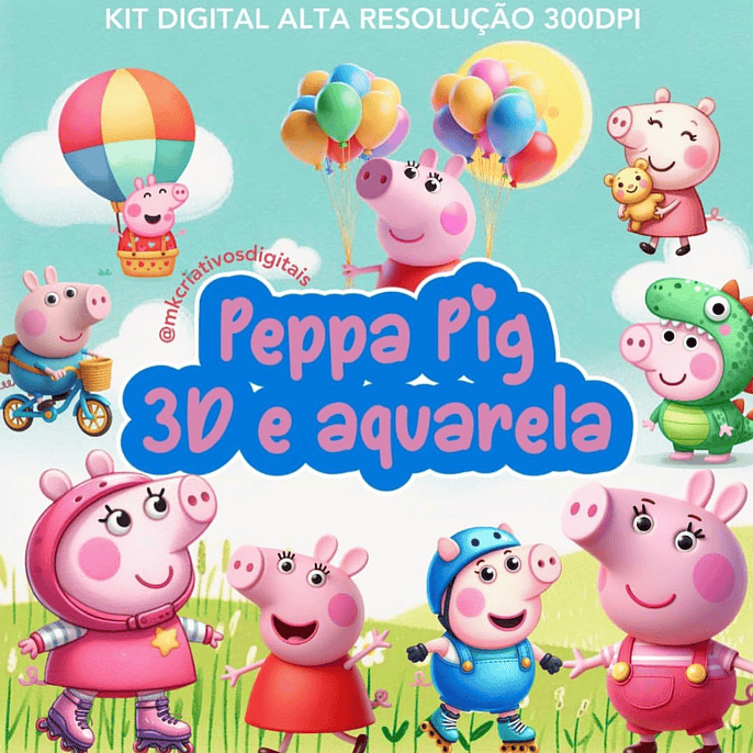 Kit Digital Peppa Pig - MK 1