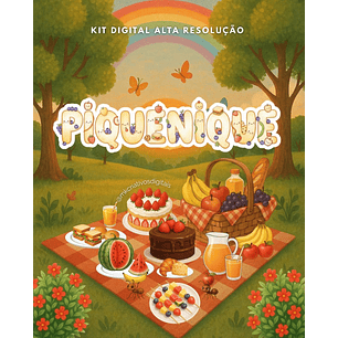 Kit Digital Piquenique - MK
