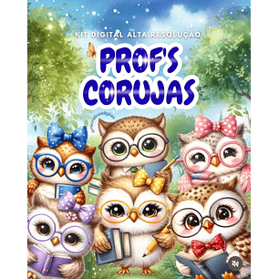 Kit Digital Profs Corujas - MK