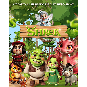 Kit Digital Shrek - MK
