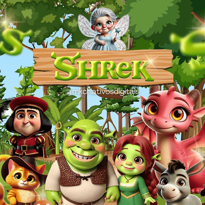 Kit Digital Shrek - MK 1