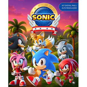 Kit Digital Sonic 3D - MK