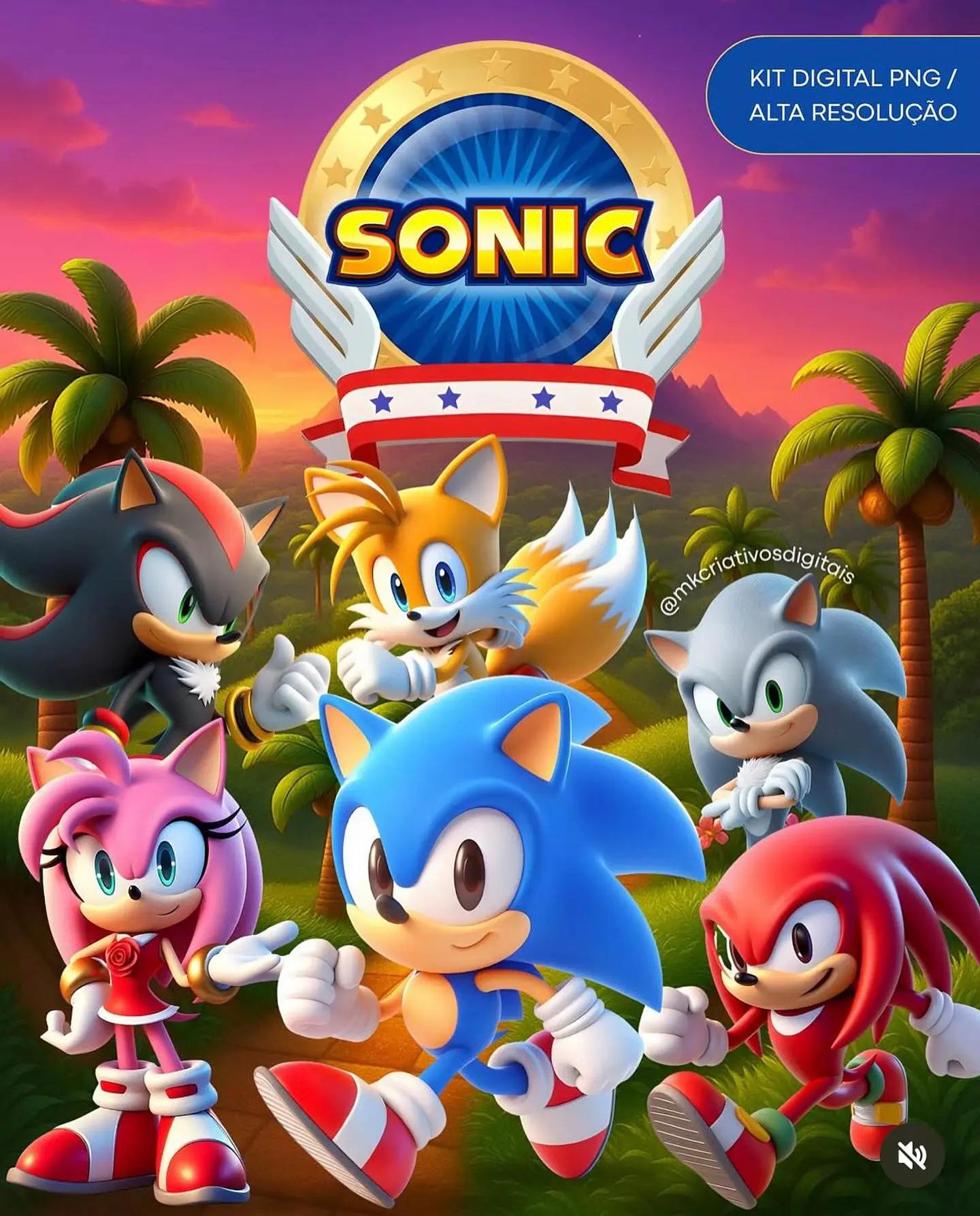 Kit Digital Sonic 3D - MK 1